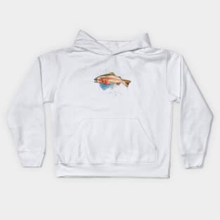 Rainbow Trout Kids Hoodie